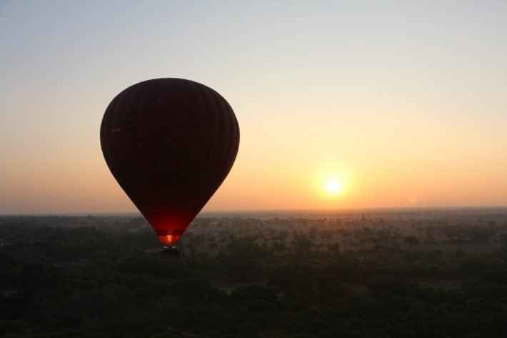 Adeus, Myanmar! Uma viagem incrível que ficou no passado 6 Voo de Balão por Bagan - Nascer do Sol