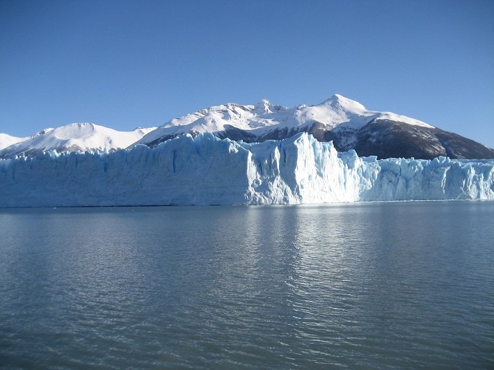 Os 10 destinos mais bonitos na América do Sul 19 Glaciar Perito Moreno - vista do barco