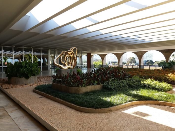 Palácio Itamaraty: uma atração imperdível em Brasília 8 Jardim - Palácio do Itamaraty