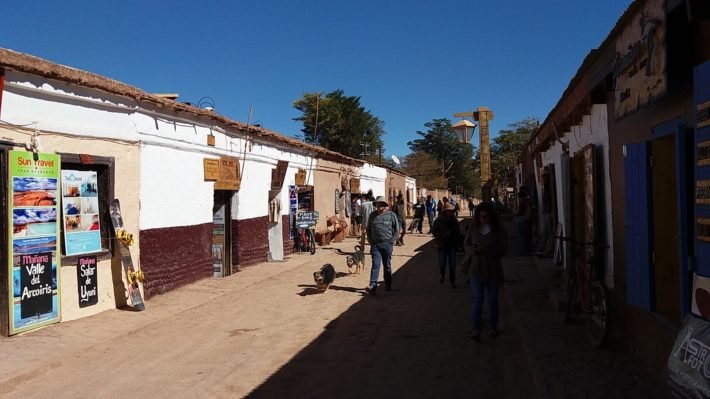 Calle Caracoles, San Pedro de Atacama, Chile Calle Caracoles, San Pedro de Atacama, Chile