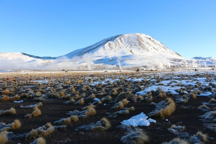 Paisagem com Neve no Deserto de Atacama, Chile Paisagem com Neve no Deserto de Atacama, Chile