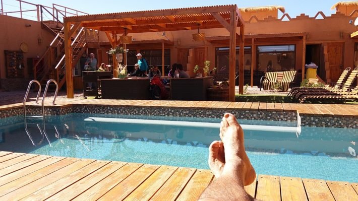Piscina, Hostal Pueblo de Tierra, San Pedro de Atacama Piscina, Hostal Pueblo de Tierra, San Pedro de Atacama
