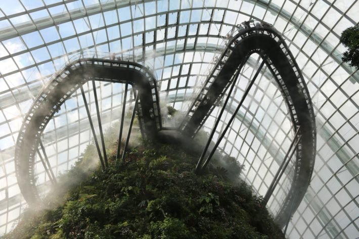 Gardens by the Bay: um incrível parque natural em Singapura 4 Cloud Forest, Gardens by the Bay