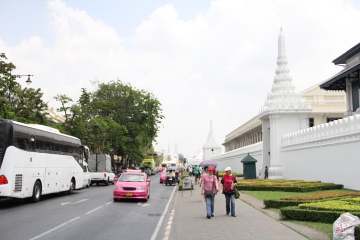 O que NÃO fazer em Bangkok, na Tailândia? 3 Entrada do Royal Gran Palace em Bangkok