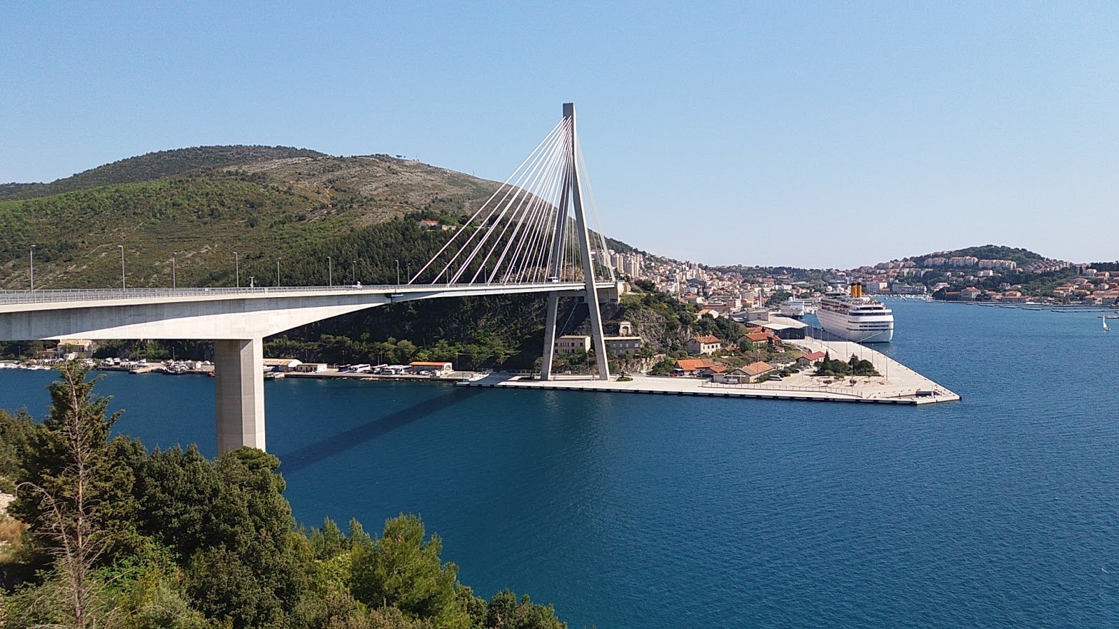 Viagem a Dubrovnik: a Pérola do Mar Adriático 6 Ponte Franjo Tudman - Franjo Tuđman Bridge