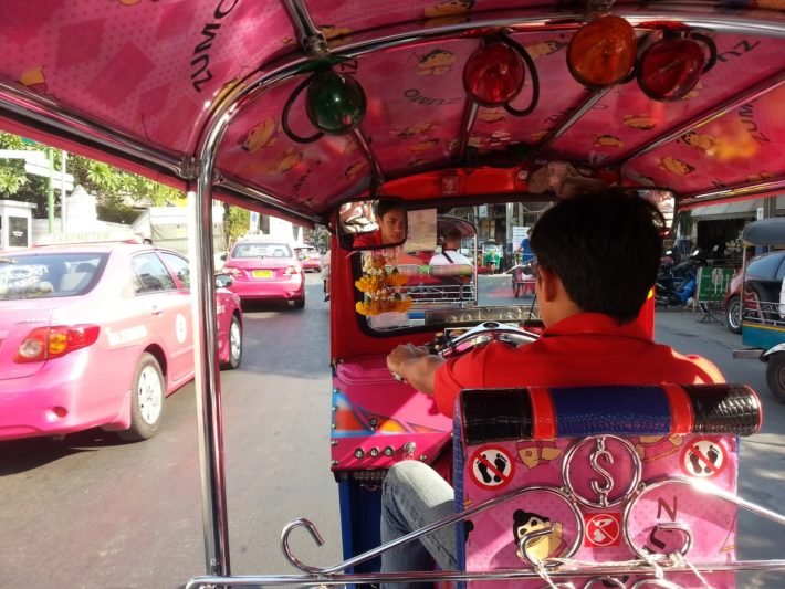 O que NÃO fazer em Bangkok, na Tailândia? 2 Tuk-Tuk em Bangkok