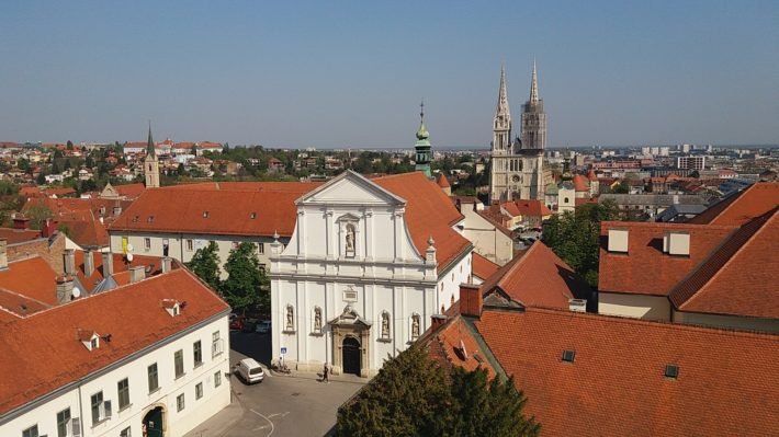 O que fazer em Zagreb, na Croácia? 9 Vista de Zagreb a partir da Torre