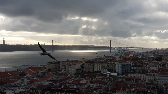 Palácio Nacional da Ajuda: um belos palácios em Lisboa #5 16 Vista de Lisboa a partir do Castelo de São Jorge