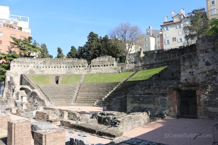 Um bate e volta a Trieste: a última cidade da Itália 14 Teatro Romano, Trieste