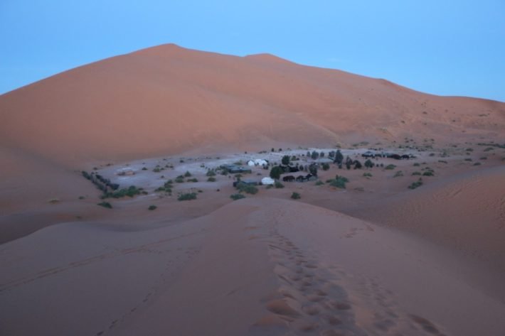 Amanhecendo no Deserto do Saara