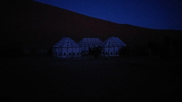 Acampar no Deserto do Saara, Marrocos: experiência inesquecível 6 Amanhecer no Acampamento no Deserto do Saara