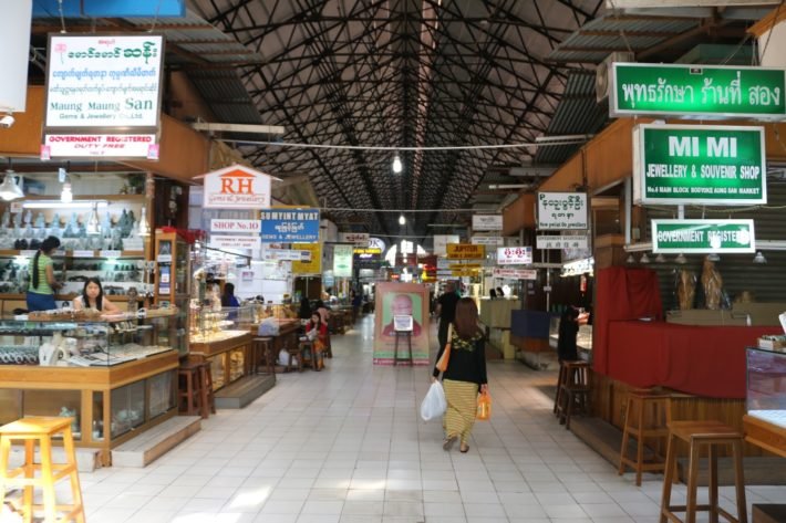 Yangon em 2 dias: a porta de entrada de Myanmar 9 Bogyoke Market