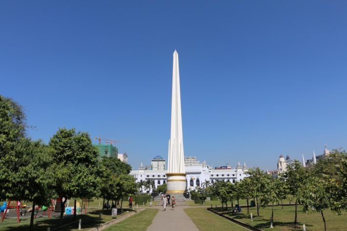 Yangon em 2 dias: a porta de entrada de Myanmar 12 Maha Bandoola Garden
