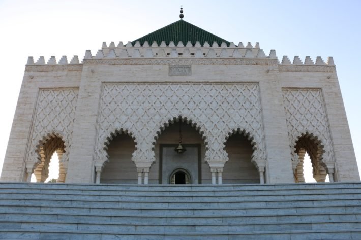 Relatos de Viagem a Rabat - a capital do Marrocos 6 Mausoléu do Rei Mohammed V
