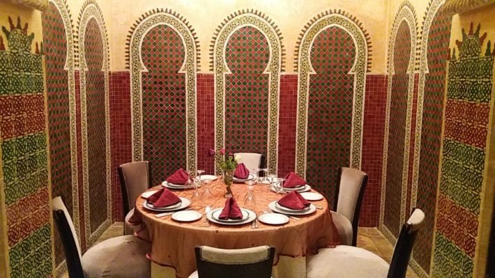 Relatos de Viagem a Rabat - a capital do Marrocos 11 Restaurante Le Ziryab