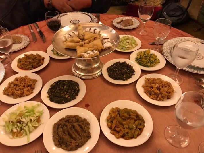 Relatos de Viagem a Rabat - a capital do Marrocos 12 Restaurante Le Ziryab, Rabat