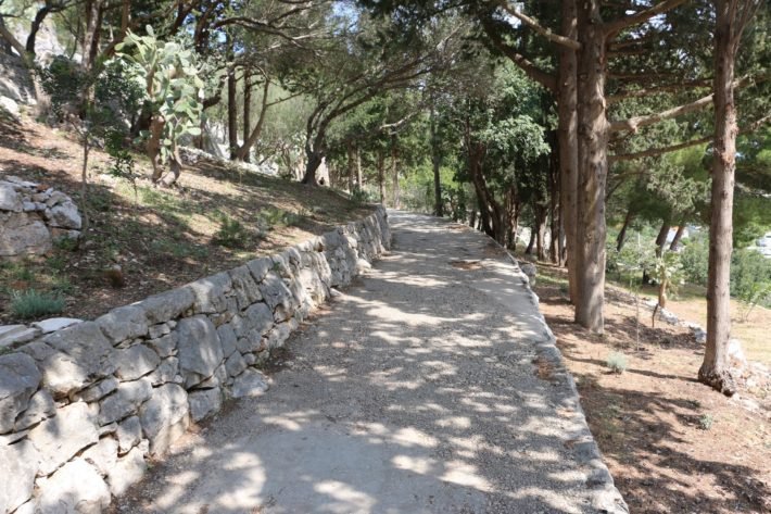 Split: passeio pelas ilhas Hvar, Brač e Sveti Klement 17 Subindo até a Fortaleza de Hvar