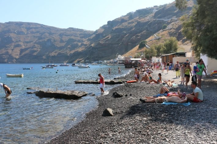 Thirasia, Santorini, Grécia Thirasia, Santorini, Grécia