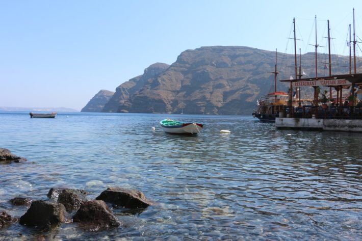Thirasia, Santorini, Grécia Thirasia, Santorini, Grécia