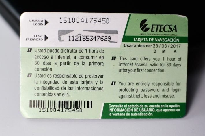 Tarjeta de Navegación, Cuba (Créditos: slgckgc Flickr.com) Tarjeta de Navegación, Cuba