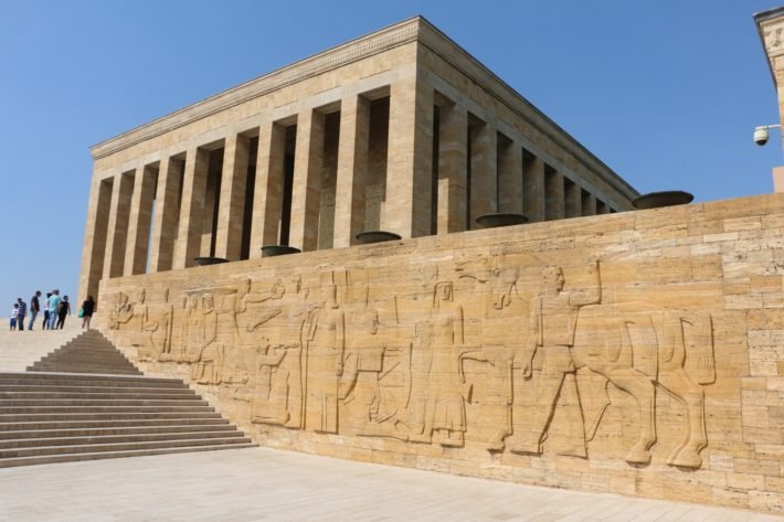 Mausoléu de Atatürk, Ankara, Turquia Mausoléu de Atatürk, Ankara, Turquia