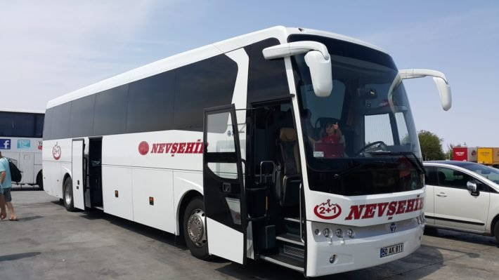 Ônibus da Capadócia para Ankara, Turquia Ônibus da Capadócia para Ankara, Turquia