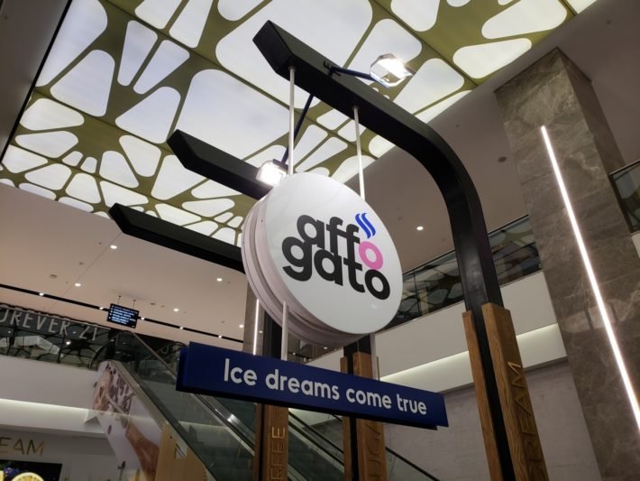 Sorveteria Affogato, Sandton City, Joanesburgo Sorveteria Affogato, Sandton City, Joanesburgo