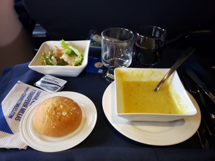 Serviço de Bordo, Voo Panamá - Brasília, Copa Airlines Serviço de Bordo, Voo Panamá - Brasília, Copa Airlines