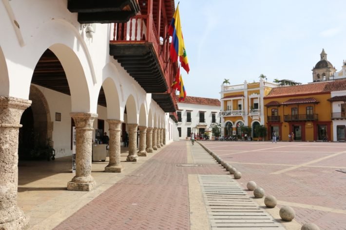 Plaza de la Aduana, Centro Histórico de Cartagena Plaza de la Aduana, Centro Histórico de Cartagena