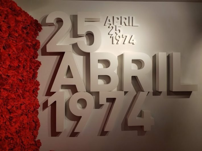 25 de Abril de 1974, Revolução dos Cravos, Museu do Aljube, Lisboa, Portugal 25 de Abril de 1974, Revolução dos Cravos, Museu do Aljube, Lisboa, Portugal