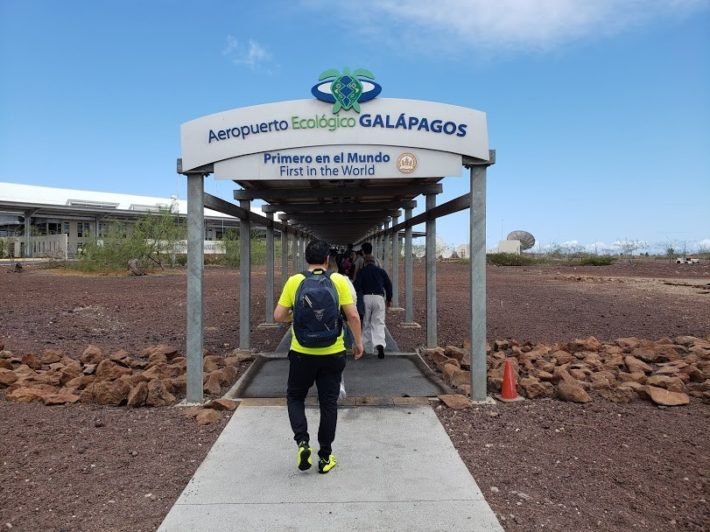 Aeroporto Seymour, Ilha de Baltra, Galápagos Aeroporto Seymour, Ilha de Baltra, Galápagos