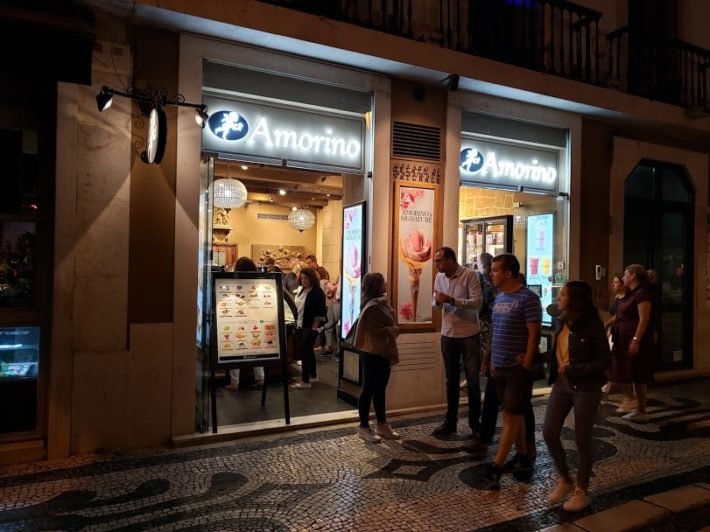 Sorveteria Amorino, Lisboa, Portugal Sorveteria Amorino, Lisboa, Portugal