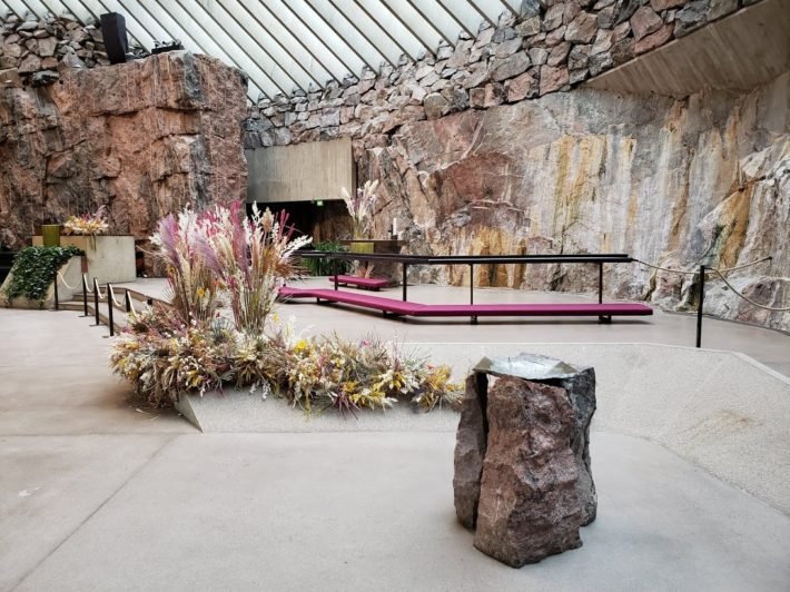 Temppeliaukio Church's Altar Altar da Igreja Temppeliaukio, Helsinque