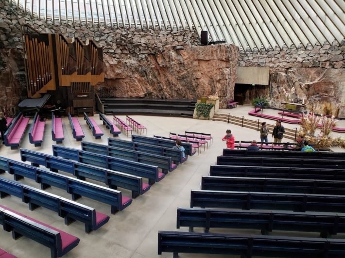 Temppeliaukio Church, Helsinki Igreja Temppeliaukio, Helsinque, Finlândia