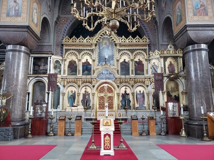 Uspenski Orthodox Cathedral's Altar Uspenski Orthodox Cathedral's Altar