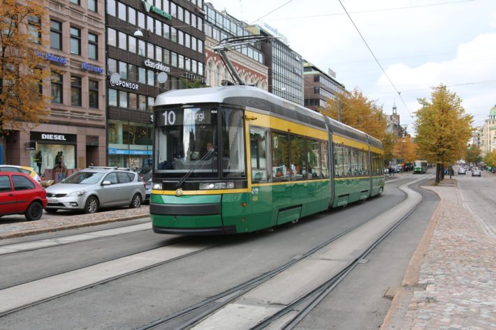 Tram in Helsinki Tram in Helsinki