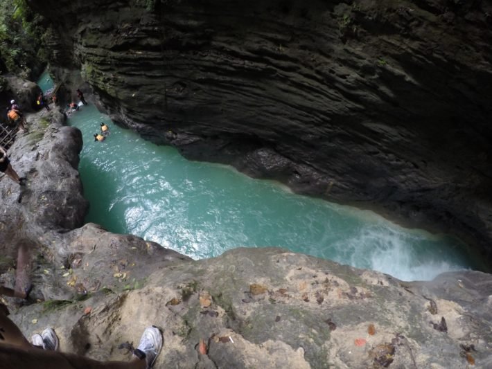 Ilha de Cebu: uma aventura inesquecível nas Filipinas 3 Saltos na Kawasan Falls, Ilha de Cebu