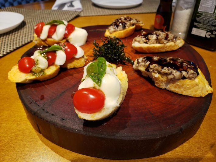 Brusqueta, Restaurante Sauz, Brasília Brusqueta, Restaurante Sauz, Brasília
