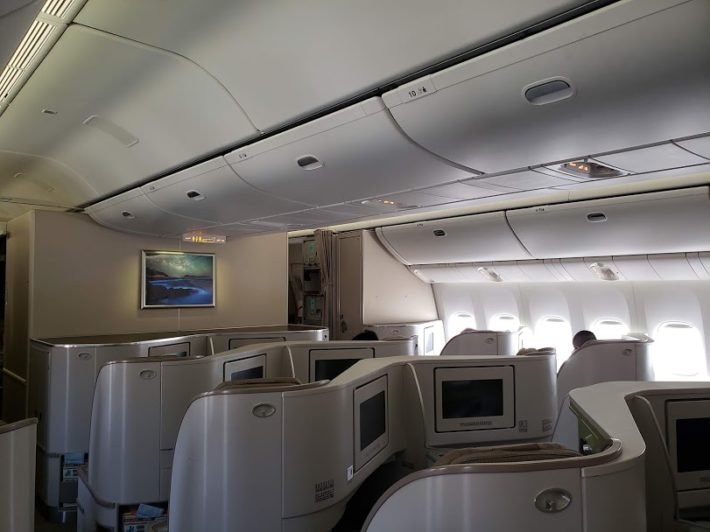 Classe Executiva do Boeing 777-300ER da EVA Air Classe Executiva do Boeing 777-300ER da EVA Air