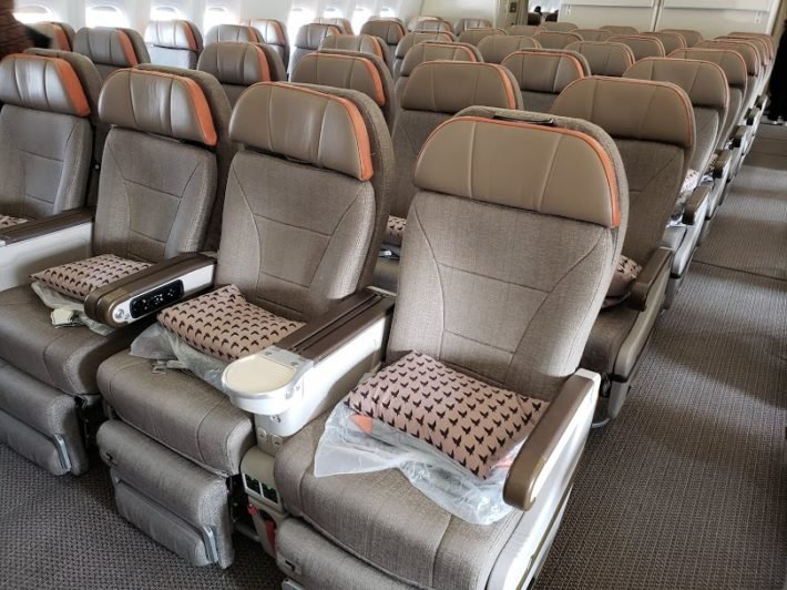 Classe Premium Economy, Boeing 777-300ER, Eva Air Classe Premium Economy, Boeing 777-300ER, Eva Air