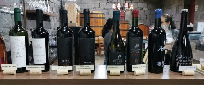 Rótulos da Vinícola Cainelli, Bento Gonçalves Rótulos da Vinícola Cainelli, Bento Gonçalves