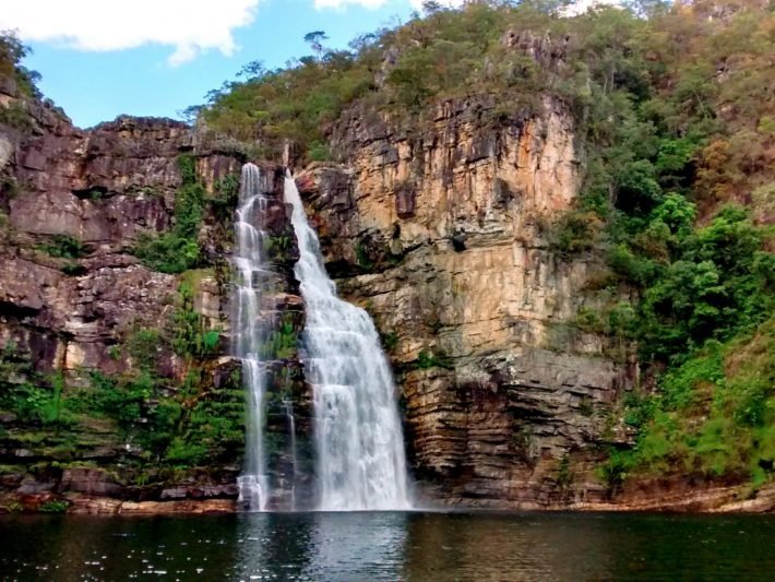 Cachoeira dos Saltos, Parque Nacional da Chapada dos Veadeiros Cachoeira dos Saltos, Parque Nacional da Chapada dos Veadeiros