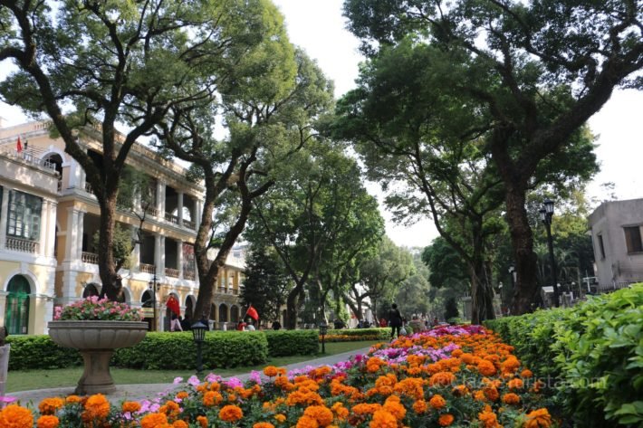 Shamian Island, Central Avenue, Guangzhou Shamian Island, Central Avenue, Guangzhou
