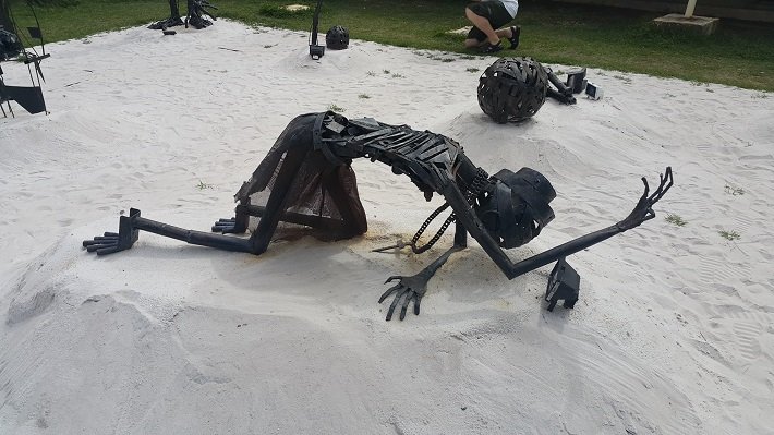 Vale a pena visitar Aracaju? 15 motivos para conhecer a capital sergipana 8 Obra de Arte no Centro de Arte e Cultura J. Inácio, Aracaju