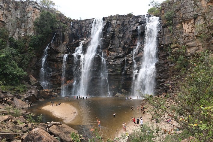Salto do Corumbá: a mais bela cachoeira do cerrado 3 Cachoeira do Salto, Salto do Corumbá, Corumbá de Goiás