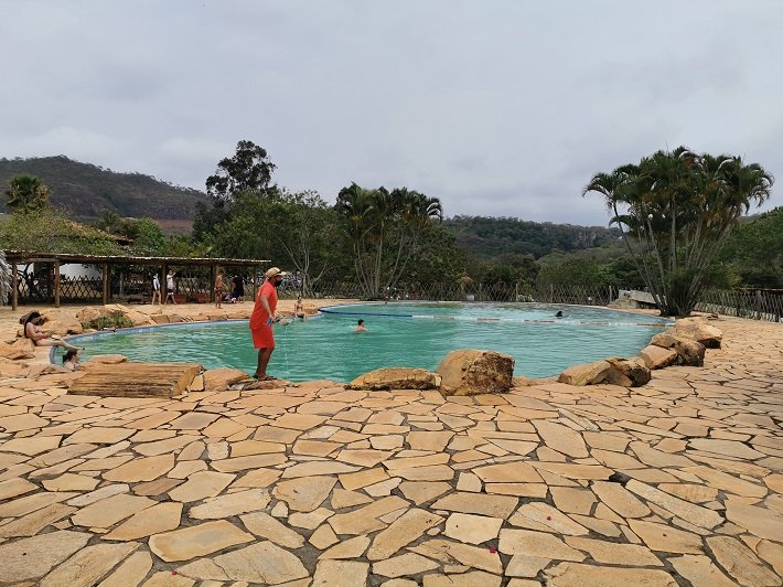 Salto do Corumbá: a mais bela cachoeira do cerrado 8 Piscina, Salto do Corumbá
