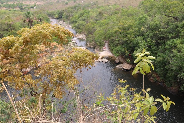 Salto do Corumbá: a mais bela cachoeira do cerrado 4 Vista do Rio Corumbá, Salto do Corumbá, Corumbá de Goiás
