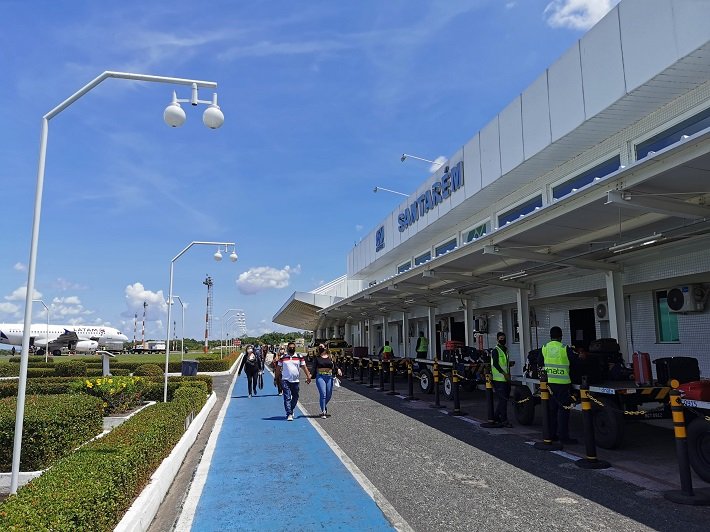 O que fazer em Santarém? 12 atrações para visitar em 1 dia 2 Aeroporto de Santarém (STM), Pará