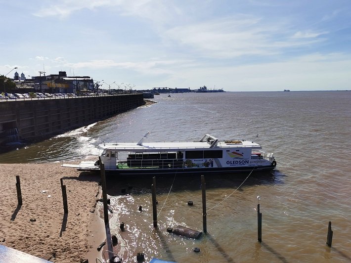 O que fazer em Santarém? 12 atrações para visitar em 1 dia 8 Rio Tapajós, Vista do Terminal Fluvial Turístico, Santarém