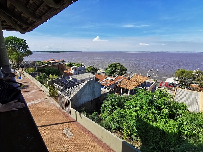 O que fazer em Santarém? 12 atrações para visitar em 1 dia 5 Vista do Mirante do Tapajós, Praça Mirante do Tapajós, Santarém
